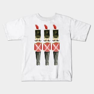 Christmas Nutcracker Soldiers Kids T-Shirt